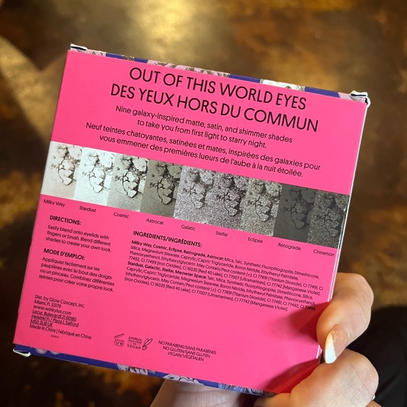 New in Box WINKY LUX Galaxy Kitten Eyeshadow Palette - Read Description - Picture 2 of 6